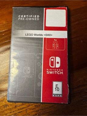Nintendo LEGO Worlds for Switch (Red/Black)